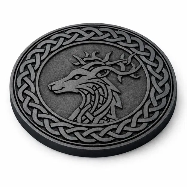 Đế lót ly động vật phong cách Anglo-Saxon Viking - Image 3