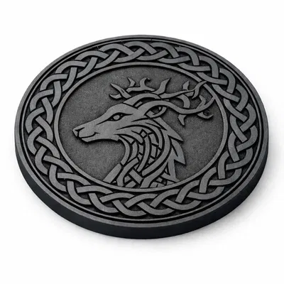 Đế lót ly động vật phong cách Anglo-Saxon Viking