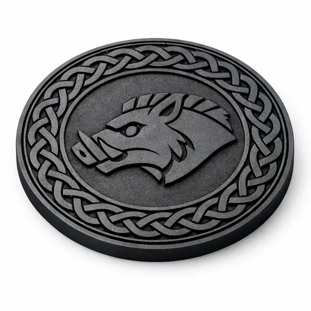 Đế lót ly động vật phong cách Anglo-Saxon Viking - Image 4