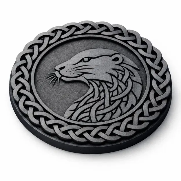 Đế lót ly động vật phong cách Anglo-Saxon Viking - Image 5