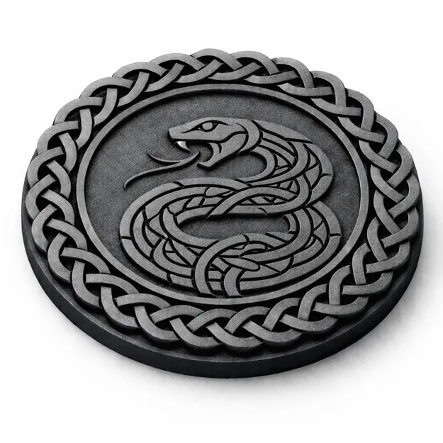 Đế lót ly động vật phong cách Anglo-Saxon Viking - Image 7