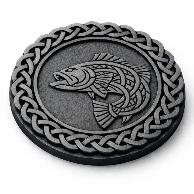 Đế lót ly động vật phong cách Anglo-Saxon Viking - Image 8