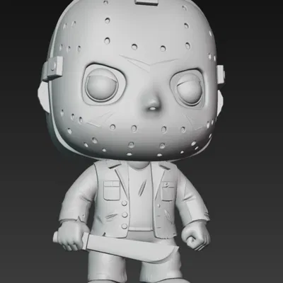 Mô hình 3D Jason Voorhees
