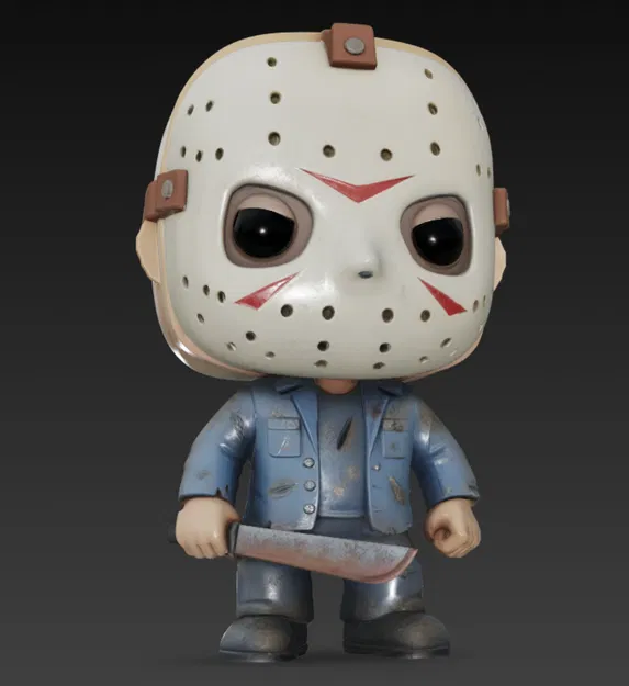 Mô hình 3D Jason Voorhees - Image 2