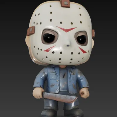 Mô hình 3D Jason Voorhees