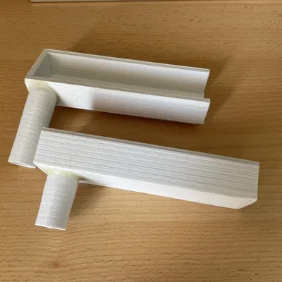 Adapter máng xối nhà kính để nối thùng nước mưa (Gutter adapter for greenhouse)