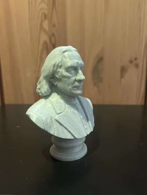 Franz Liszt – Tượng bán thân - Image 3