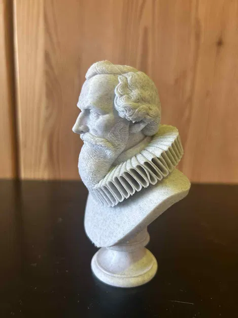 Johannes Kepler – Tượng bán thân - Image 5