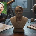 Carl Edward Sagan – Bust - Thumbnail 1