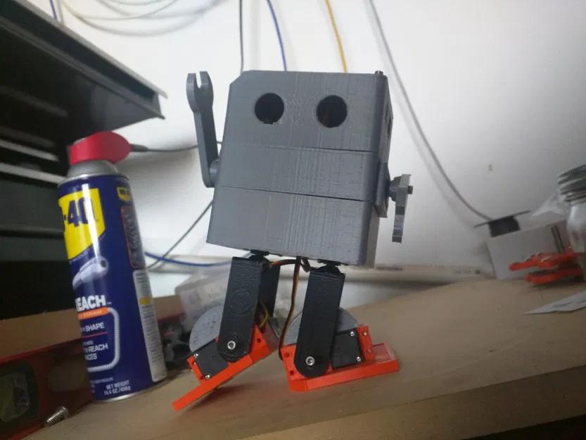 Chip-E (tùy chỉnh chiều cao, tay chân, mắt, servo) - Image 2