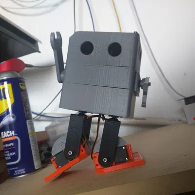 Chip-E (tùy chỉnh chiều cao, tay chân, mắt, servo)