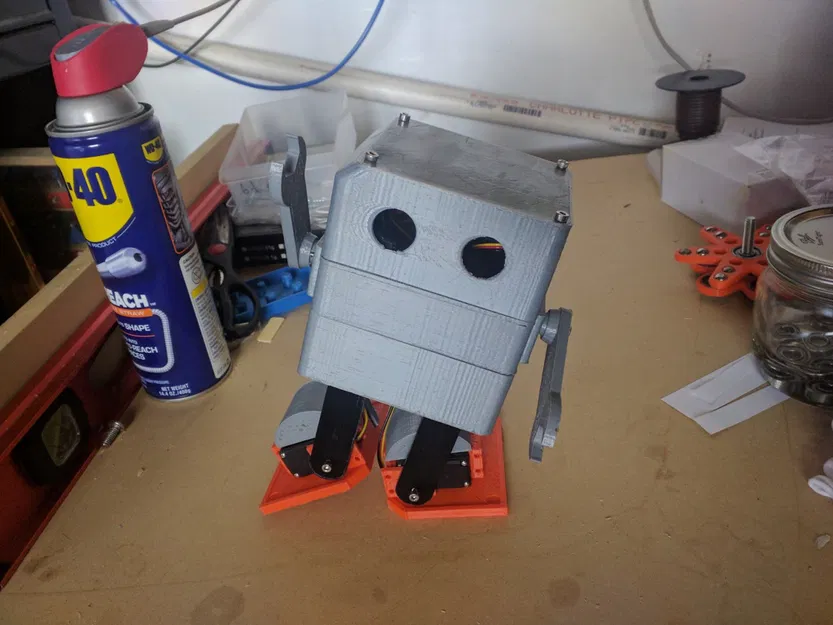 Chip-E (tùy chỉnh chiều cao, tay chân, mắt, servo) - Image 18