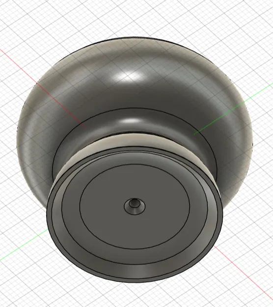 Núm tay cầm nắp nồi (Kochtopf Deckel Griff Knauf) - Image 2