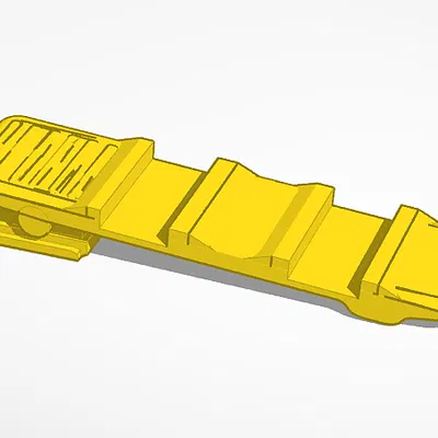 Kẹp Pager có khe gắn nam châm