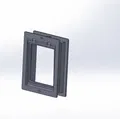Cửa mèo (cat door) 3 phần cho cửa dày từ 4 cm - Thumbnail 2