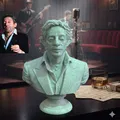 Serge Gainsbourg (Lucien Ginsburg) – Tượng Bán Thân - Thumbnail 1