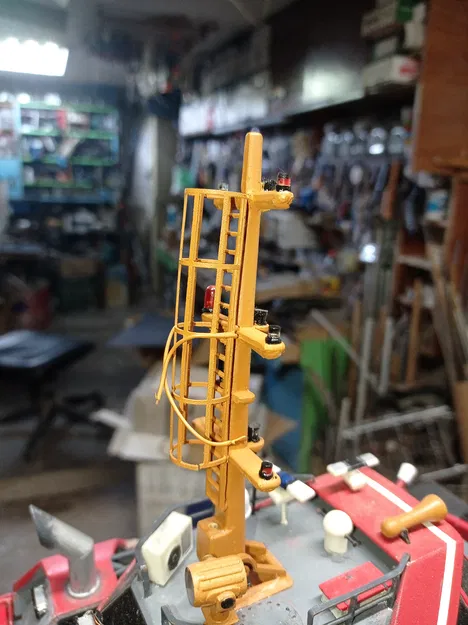 Mẫu 3D cột buồm (mast) cho mô hình tàu kéo RC - Image 1