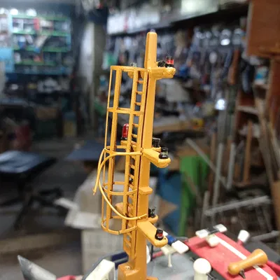 Mẫu 3D cột buồm (mast) cho mô hình tàu kéo RC