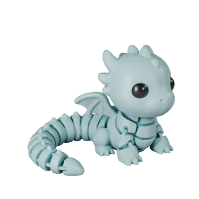 Rồng dễ thương, flexi, print-in-place