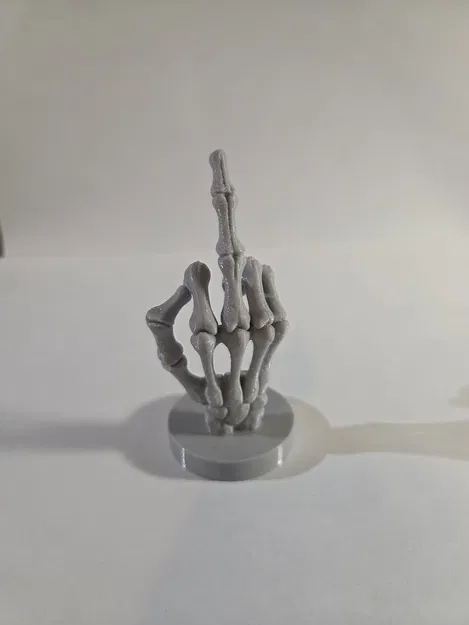 Bộ xương giơ ngón giữa (Skeleton middle finger) - Image 1