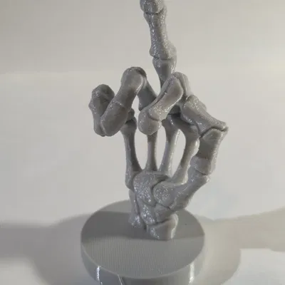 Bộ xương giơ ngón giữa (Skeleton middle finger)