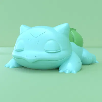 ℗001 Đế sạc Apple Watch Bulbasaur (in 3D) – STL