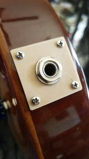 Jack Plate tùy chỉnh cho Gibson Les Paul (Custom Gibson Les Paul Jack Plate) - Image 2