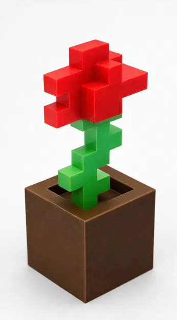 Minecraft Flower - Image 1