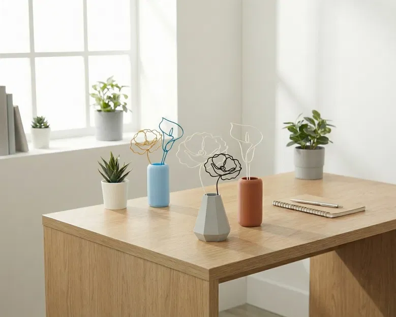 Poppy & Lily - Decor Bình Hoa Hiện Đại - Image 2