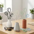 Tulip Tối Giản – Trang Trí Bình Hoa (Minimalist Tulips - Vase Decor) - Thumbnail 1