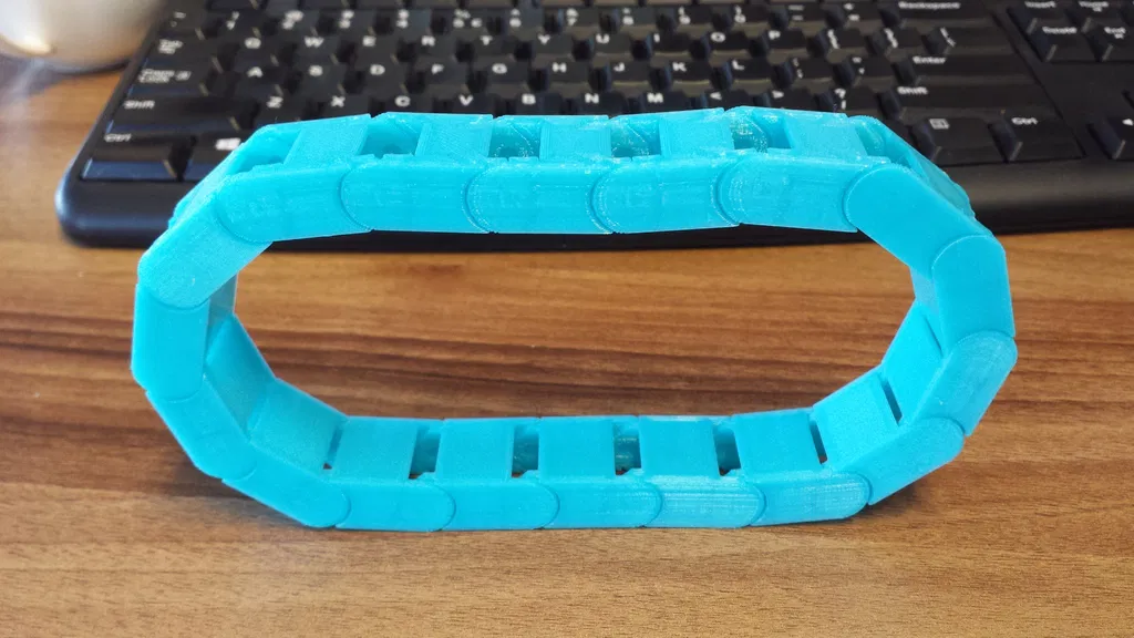 Xích dẫn cáp đa năng semi-open (Semi open universal cable drag chain) - Image 1