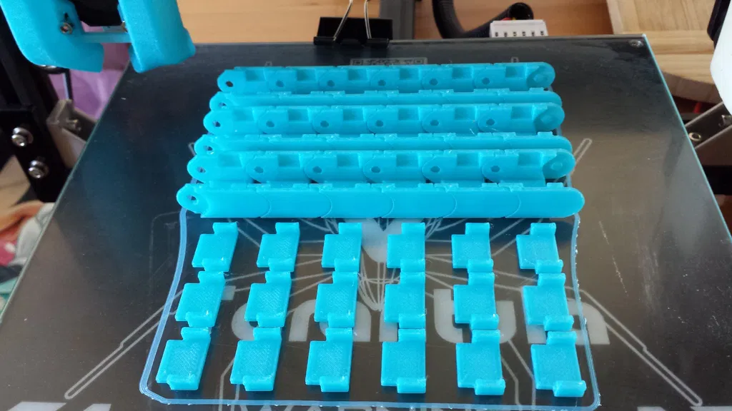 Xích dẫn cáp đa năng semi-open (Semi open universal cable drag chain) - Image 3