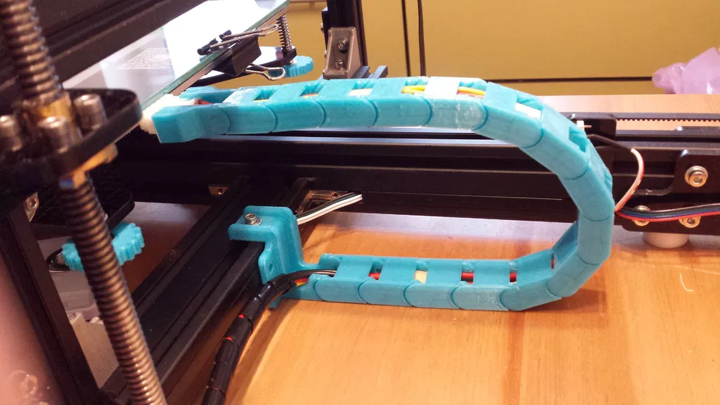 Xích dẫn cáp đa năng semi-open (Semi open universal cable drag chain) - Image 4