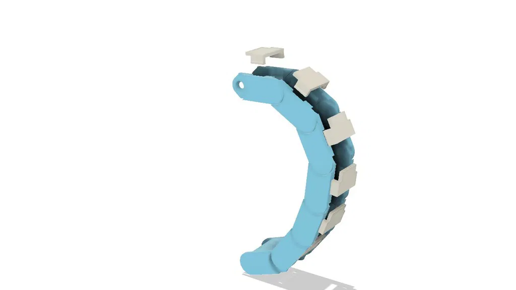 Xích dẫn cáp đa năng semi-open (Semi open universal cable drag chain) - Image 5