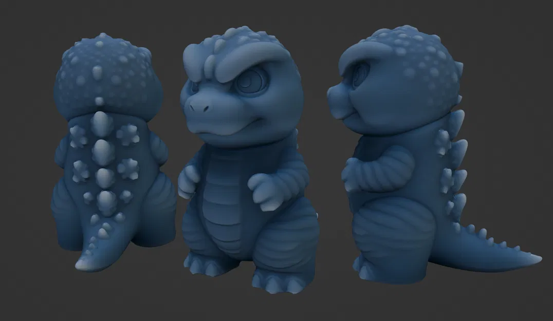 Chibi Godzila - Image 1