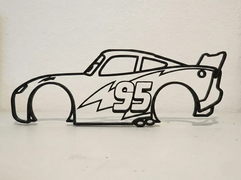 Tranh Treo Tường 2D Lightning McQueen - Image 2