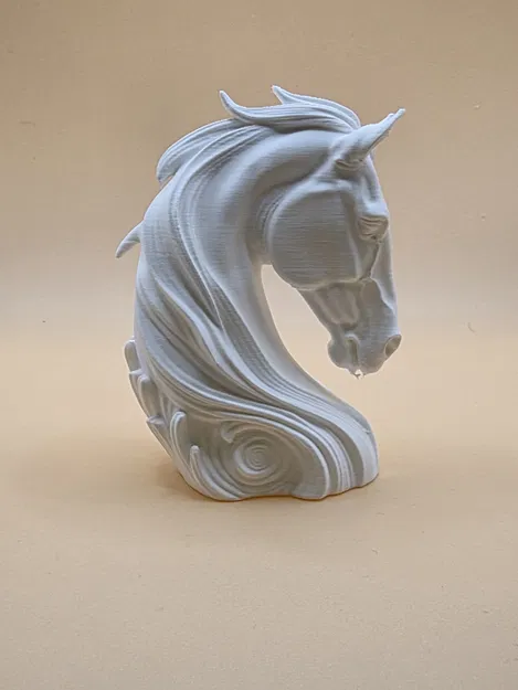 Đầu ngựa cách điệu – decor 3D hiện đại - Image 3