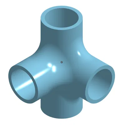 Bộ Corner Connector x4 cho ống PCV