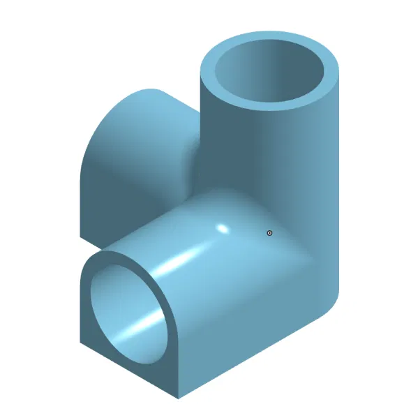 Bộ Corner Connector x3 cho Ống PCV (20mm/22mm) - Image 1