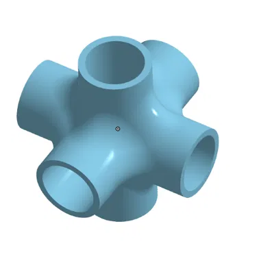 Bộ Corner Connector x6 cho ống PCV dùng cho Whoop Drone Racing