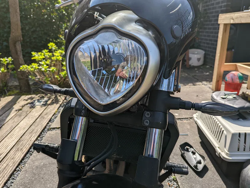 Adapter gắn xi-nhan cho Kawasaki Vulcan S - Image 6