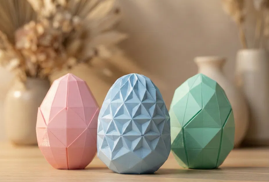 Trứng Phục Sinh Origami – Decor Tối Giản Vol. 1 - Image 1