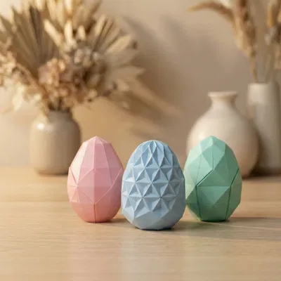Trứng Phục Sinh Origami – Decor Tối Giản Vol. 1