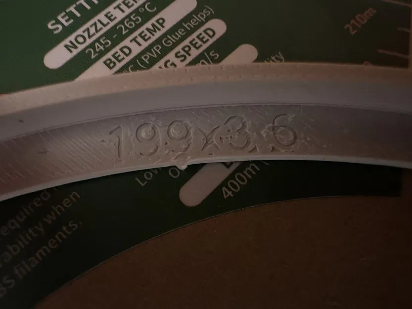 Vòng kẹp snap spool giấy cho QIDI Box (fit như nắp hũ) (stp, step) - Image 4