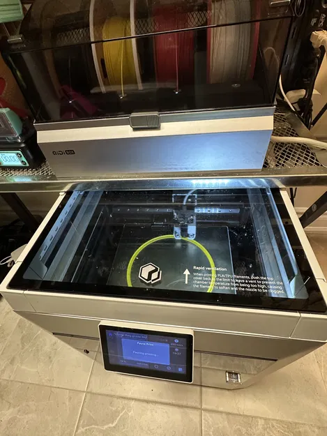 Vòng kẹp snap spool giấy cho QIDI Box (fit như nắp hũ) (stp, step) - Image 7