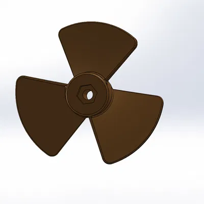 Chân vịt 3 cánh cho mô hình tàu kéo
