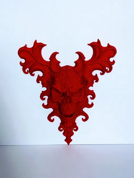 Phù điêu Sọ Địa Ngục – Điểm nhấn tường Gothic - Image 2