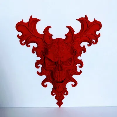 Phù điêu Sọ Địa Ngục – Điểm nhấn tường Gothic