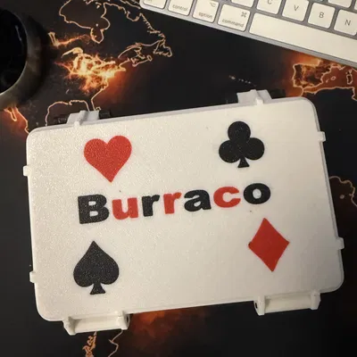 The Burraco Box – Hộp đựng bài Burraco in 3D