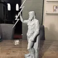 Tượng Zeus cầm Thunderbolt - Thumbnail 1